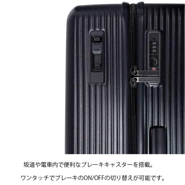 innovator イノベーター スーツケース 約75L ファスナー Mサイズ 中型 5〜7泊 縦長 スリム 軽量 手荷物預け入れ無料規定内 キャスターストッパー ボトムハンドル スウェーデン 北欧 エクストリームジャーニー INV70_8