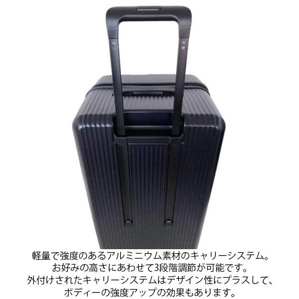 innovator イノベーター スーツケース 約75L ファスナー Mサイズ 中型 5〜7泊 縦長 スリム 軽量 手荷物預け入れ無料規定内 キャスターストッパー ボトムハンドル スウェーデン 北欧 エクストリームジャーニー INV70_9