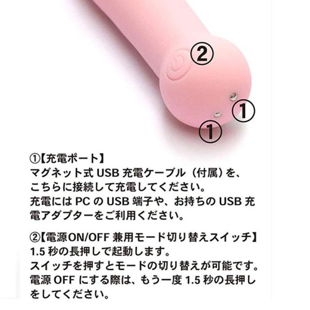 マッサージ器 ピンポイント デンマ 電マ ハンディマッサージャー