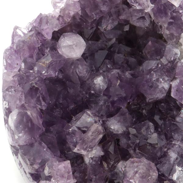 アメジスト クラスター 側面磨き AAA ドゥルーザ 紫水晶 置き物 原石 327g ウルグアイ産 天然石 1点物 2月 誕生石 天然石 amethyst 爆買 クリスマス_1