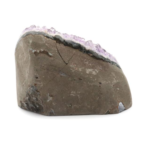アメジスト クラスター 側面磨き AAA ドゥルーザ 紫水晶 置き物 原石 359g ウルグアイ産 天然石 1点物 2月 誕生石 天然石 amethyst 爆買 クリスマス_3