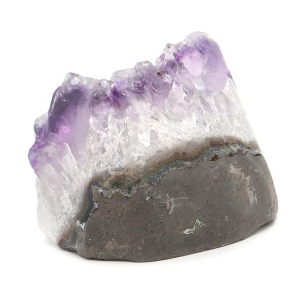 アメジスト クラスター 側面磨き AAA ドゥルーザ 紫水晶 置き物 原石 447g ウルグアイ産 天然石 1点物 2月 誕生石 天然石 amethyst 爆買 クリスマス_3