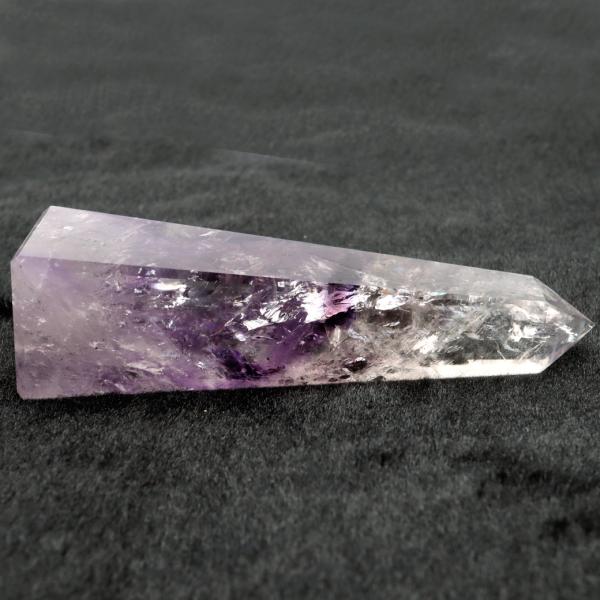 アメジスト ファントム オベリスク ポイント ブラジル バイーア州産 原石 149g 天然石 1点物 パワーストーン amethyst 紫水晶 2月 誕生石 爆買 クリスマス_4