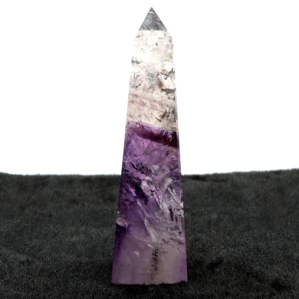 アメジスト ファントム オベリスク ポイント ブラジル バイーア州産 原石 149g 天然石 1点物 パワーストーン amethyst 紫水晶 2月 誕生石 爆買 クリスマス_6