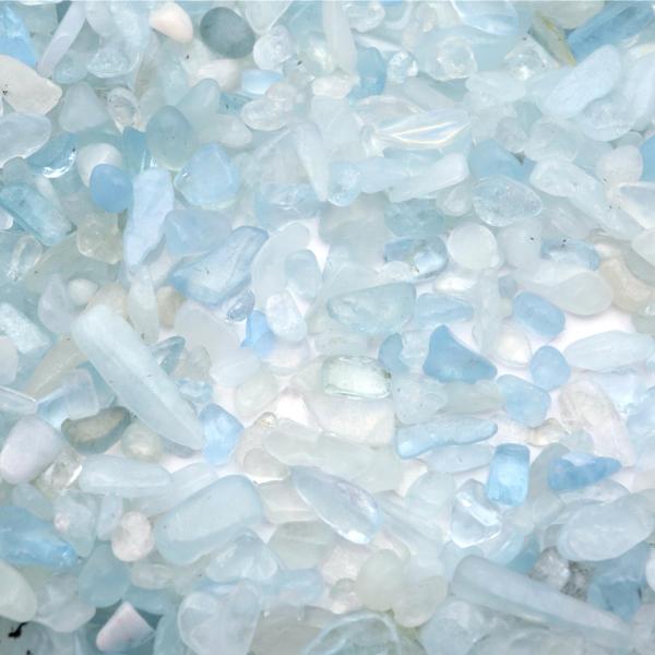 アクアマリン さざれ石 1kg まとめ売り お得 本物 サイズ小 ベリル 緑柱石 Aquamarine 天然石 パワーストーン 浄化グッズ 業務用 卸売り 安い ネイルパーツ 材料_2