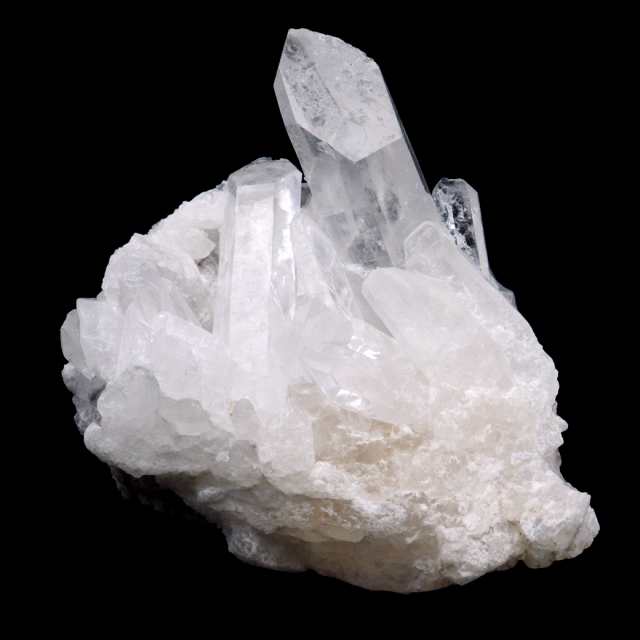 天然 水晶 クラスター 252g 中国 貴州省産 原石 天然石 1点物