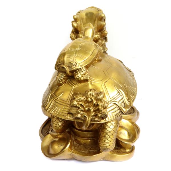 送料無料！風水効果！ビッグサイズ・オニキス亀 【公式通販】