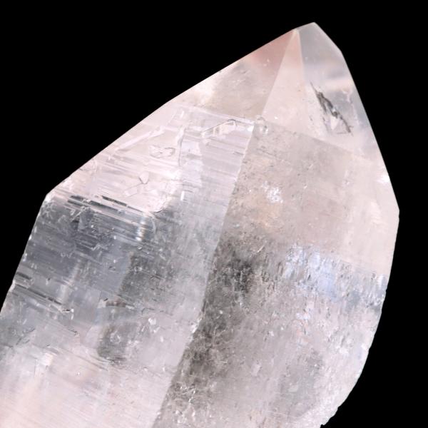 レムリアンシード 水晶 六角柱 ポイント 一部面残し 研磨磨き 187g 1点もの AAA 虹入り レインボー 天然石 ブラジル バイーア州産 証明書付き 爆買 クリスマス_5