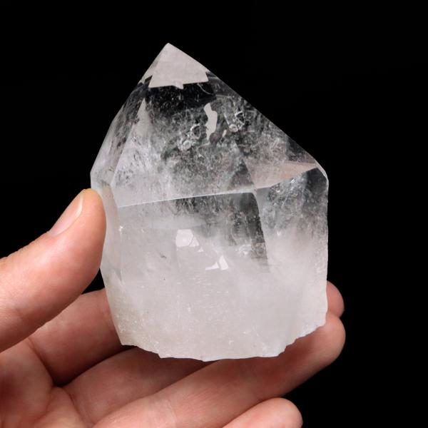 レムリアンシード 水晶 六角柱 ポイント 一部面残し 研磨磨き 269g 1点もの AAAAA 虹入り レインボー 天然石 ブラジル バイーア州産 証明書付き 爆買 クリスマス_6