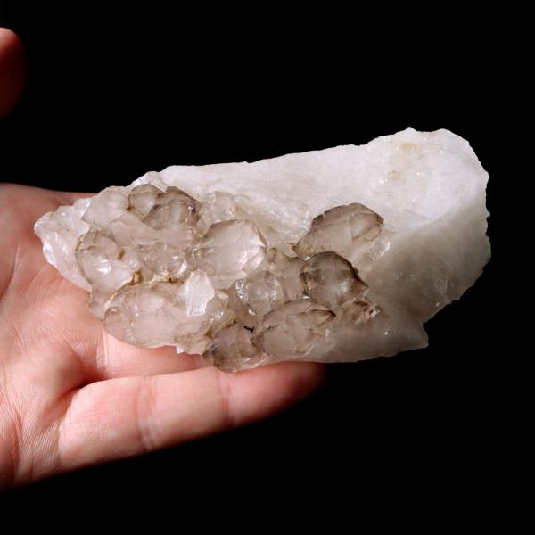 ジャカレー 水晶 クラスター 232g ブラジル産 原石 ワニ水晶 エレスチャルクォーツ 天然石 1点物 パワーストーン クリスタル 結晶 浄化 置き物_6