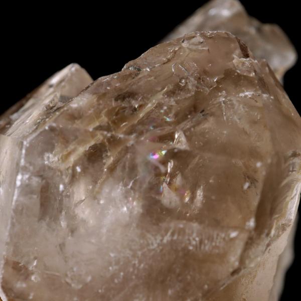 ジャカレー 水晶 クラスター 176g ブラジル産 原石 ワニ水晶 エレスチャルクォーツ 天然石 1点物 パワーストーン クリスタル 結晶 浄化 置き物_2