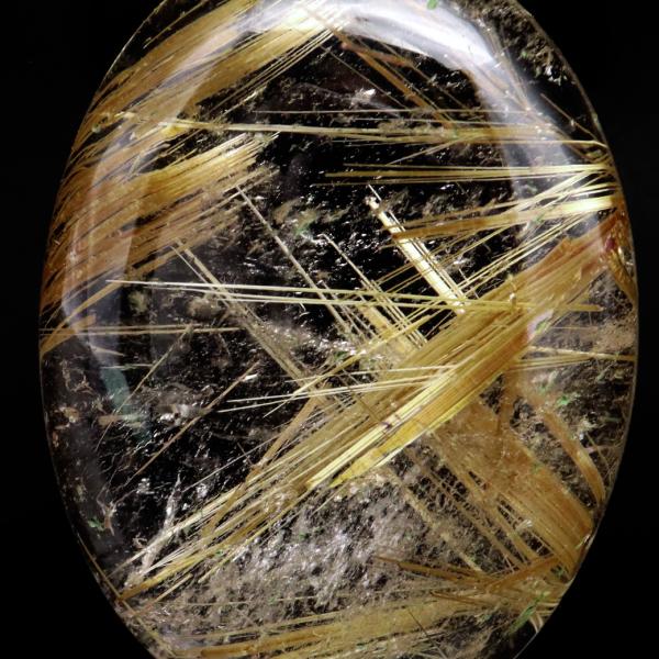 ゴールド ルチルクォーツ ルース 裸石 19.3g AAAAAA 金針 水晶 タイチンルチル 風水 金運 宝石質 天然石 パワーストーン 1点もの 爆買 クリスマス_5