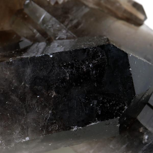 スモーキークォーツ クラスター 天然石 水晶 原石 煙水晶 置き物 322g ブラジル産 天然石 1点物 お守り 結晶 パワーストーン smoky quartz 爆買 クリスマス_1