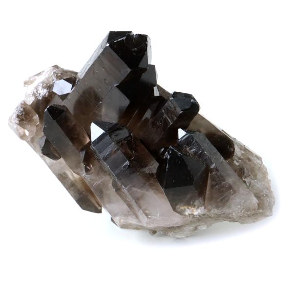 スモーキークォーツ クラスター 天然石 水晶 原石 煙水晶 置き物 322g ブラジル産 天然石 1点物 お守り 結晶 パワーストーン smoky quartz 爆買 クリスマス_5