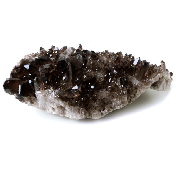 スモーキークォーツ クラスター 天然石 水晶 原石 煙水晶 置き物 673g ブラジル産 天然石 1点物 お守り 結晶 パワーストーン smoky quartz 爆買 クリスマス_3