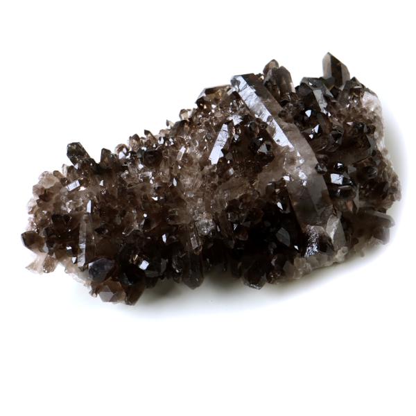スモーキークォーツ クラスター 天然石 水晶 原石 煙水晶 置き物 673g ブラジル産 天然石 1点物 お守り 結晶 パワーストーン smoky quartz 爆買 クリスマス_4