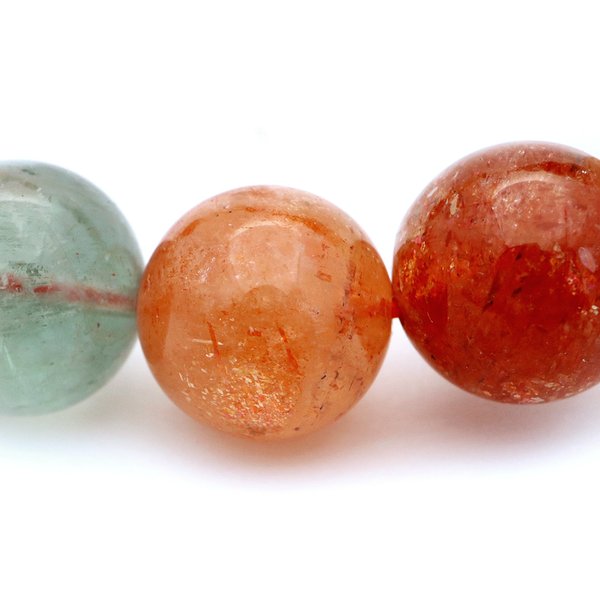 フェルドスパー サンストーン ブレスレット 12.5mm タンザニア産