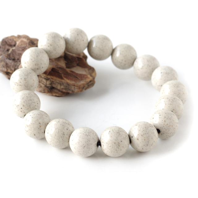 台湾産北投石12mmブレスレット ラジウム