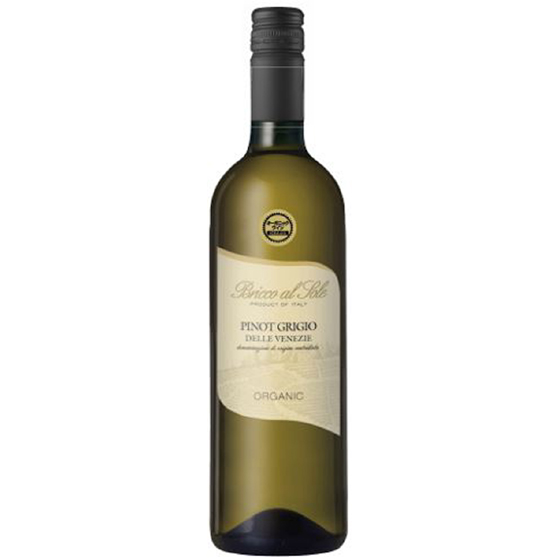 ブリッコ・アル・ソーレ ピノ・グリージョ 白 750ml 12本 イタリア ヴェネト ケース販売 白ワイン 父の日 誕生日 お祝い ギフト レビューキャンペーン_1