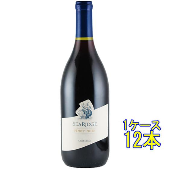 シー・リッジ ピノ・ノワール 赤 750ml 12本 アメリカ カリフォルニア 赤ワイン ケース販売 父の日 誕生日 お祝い ギフト レビューキャンペーン