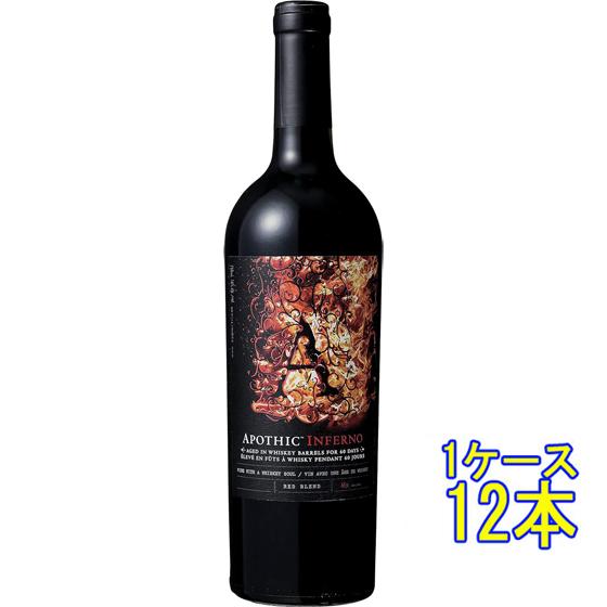 アポシック インフェルノ 赤 750ml 12本 アメリカ合衆国 カリフォルニア ケース販売 赤ワイン 父の日 誕生日 お祝い ギフト レビューキャンペーン