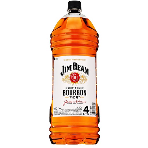 ジムビーム 4000ml サントリー ペットボトル ウイスキー ホワイトデー 誕生日 お祝い ギフト レビューキャンペーンの通販は