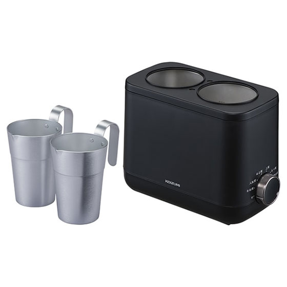 コイズミ かんまかせ 酒燗器 アルミチロリ2個付き 備品 ちろり 酒たんぽ 酒器 お酒 熱燗 ホワイトデー 誕生日 お祝い ギフト レビューキャンペーンの通販は