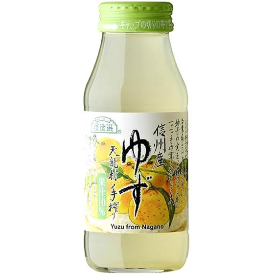 マルカイ 順造選 信州産ゆず 果汁10％ 180ml 20本 国産 ジュース 大阪府 マルカイコーポレーション ケース販売 母の日 誕生日 お祝い ギフト レビューキャンペーン_1