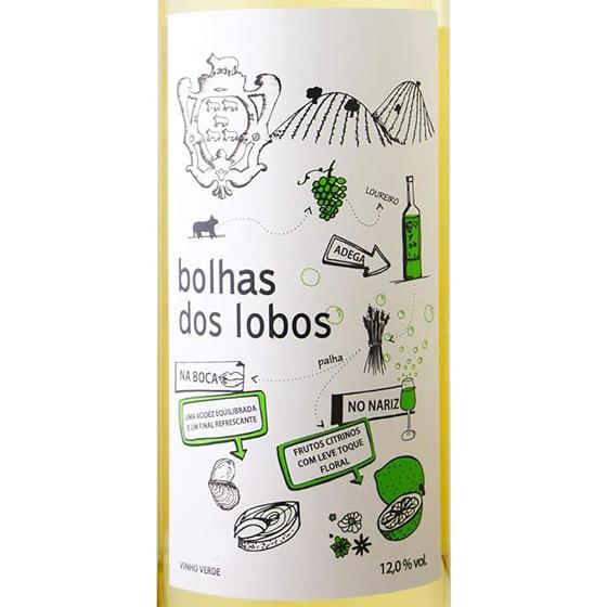 ボルハス・ドス・ロボス ヴィーニョ・ヴェルデ / ポンテ・デ・リマ 白 750ml 12本 ポルトガル ヴィーニョ・ヴェルデ 白ワイン ケース販売 母の日 誕生日 お祝い ギフト プレゼント