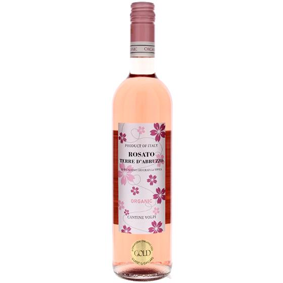 ロザート・テッレ・ダブルッツォ オーガニック / カンティーネ・ヴォルピ ロゼ 750ml 12本 イタリア アブルッツォ ロゼワイン ケース販売 母の日 誕生日 お祝い ギフト