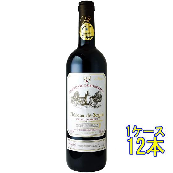 シャトー・ド・スガン ルージュ 赤 750ml 12本 フランス ボルドー 赤ワイン ケース販売 ホワイトデー 誕生日 お祝い ギフト プレゼントの通販は