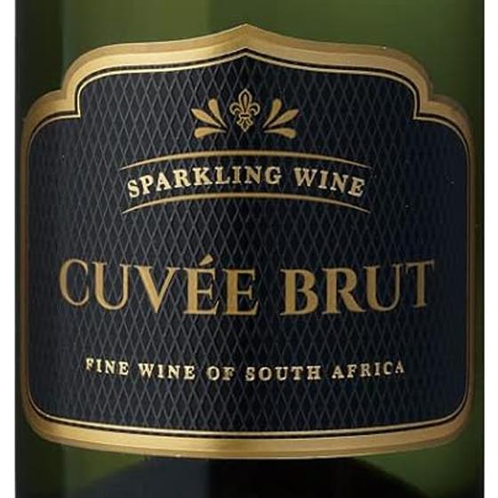 KWV キュヴェ・ブリュット 白 発泡 750ml 12本 南アフリカ ウェスタン・ケープ スパークリングワイン ケース販売 母の日 誕生日 お祝い ギフト レビューキャンペーン