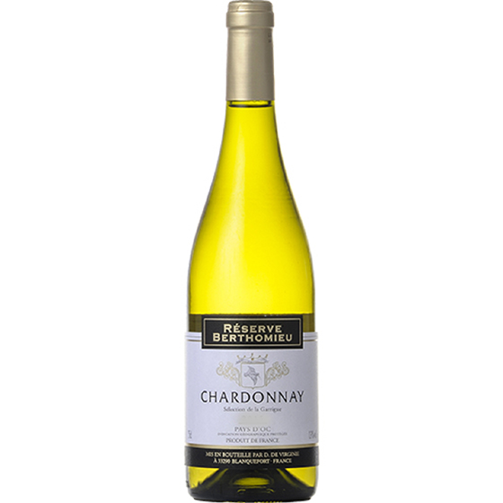 レゼルヴ・ベルトミュー・シャルドネ・セレクション・ド・ラ・ガリグ 白 750ml フランス ラングドック・ルーション 白ワイン お中元 誕生日 お祝い ギフト レビューキャンペーン