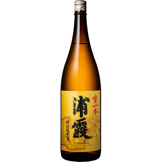 浦霞 うらかすみ 特別純米酒 生一本 きいっぽん 1800ml 6本 宮城県 株式会社佐浦 日本酒 ケース販売 父の日 誕生日 お祝い ギフト レビューキャンペーン_1