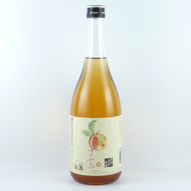 子宝 完熟南高梅酒 720ml 12本 山形県 楯の川酒造 リキュール ケース販売 梅酒 お歳暮 誕生日 お祝い ギフト レビューキャンペーン