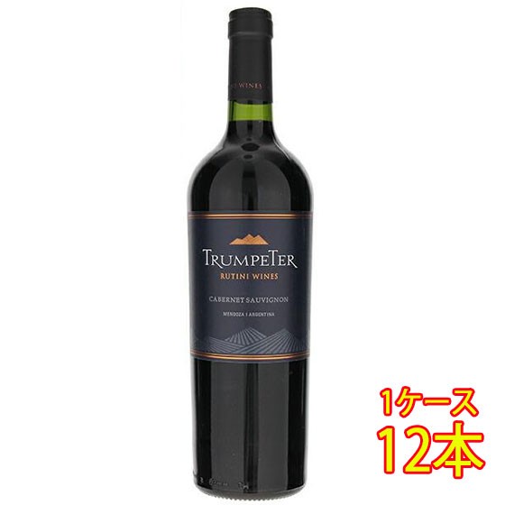 トランペッター カベルネ・ソーヴィニヨン / ボデガ・ラ・ルラル 赤 750ml 12本 アルゼンチン メンドーサ ケース販売 赤ワイン 母の日 誕生日 お祝い ギフト レビューキャンペーン