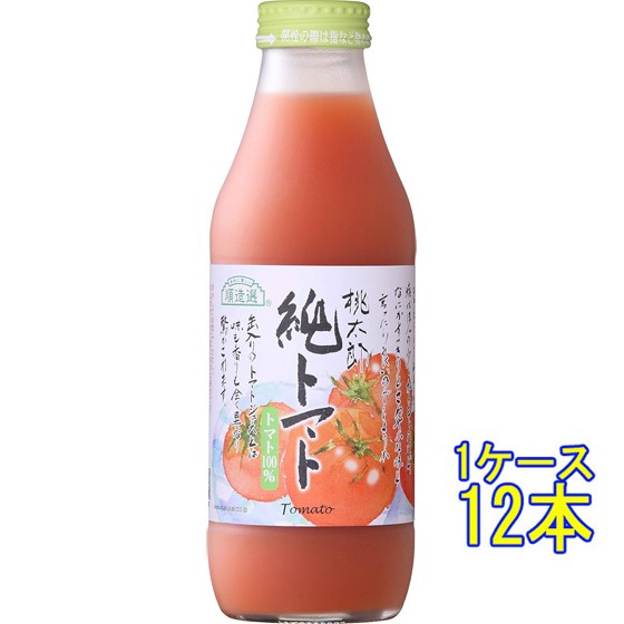 マルカイ 順造選 純トマト 果汁100% 500ml 12本 国産 ジュース 大阪府 マルカイコーポレーション ケース販売 ホワイトデー 誕生日 お祝い ギフト レビューキャンペーンの通販は
