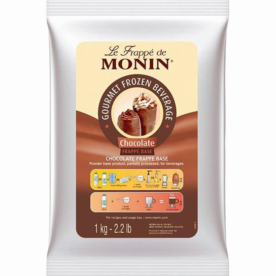 MONIN チョコレート フラッペベース 1kg 袋 モナン フラッペ用パウダー スムージー シロップ お中元 誕生日 お祝い ギフト レビューキャンペーン