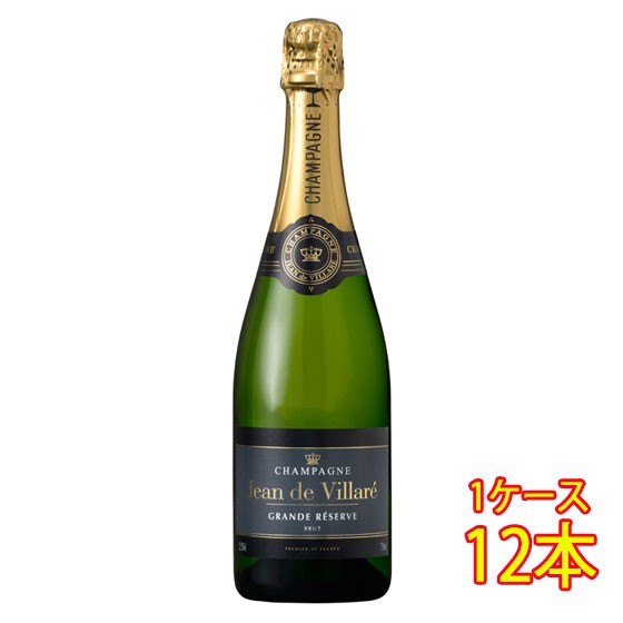 バロン・フエンテ ジャン・ド・ヴィラレ 750ml 12本 フランス シャンパーニュ シャンパン 合同酒精株式会社 辛口 スパークリング ケース