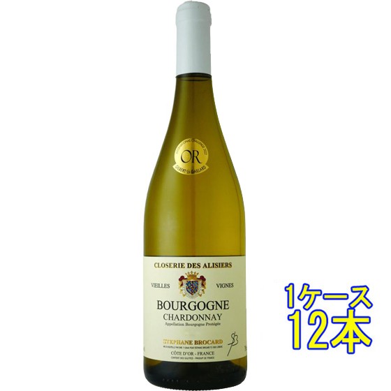 ブルゴーニュ シャルドネ / クロズリー・デ・アリズィエ 白 750ml 12本 フランス ブルゴーニュ 白ワイン ケース販売 お歳暮 誕生日 お祝