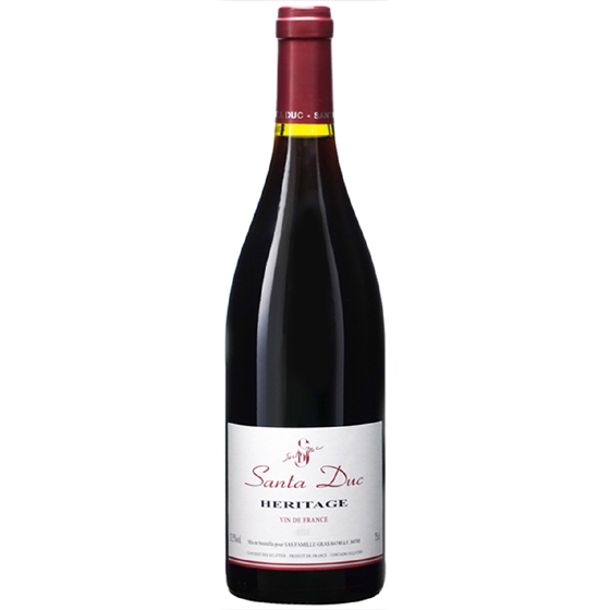 エリタージュ サンタ・デュック 赤 750ml 12本 フランス コート・デュ・ローヌ 赤ワイン お中元 誕生日 お祝い ギフト プレゼント レビューキャンペーン