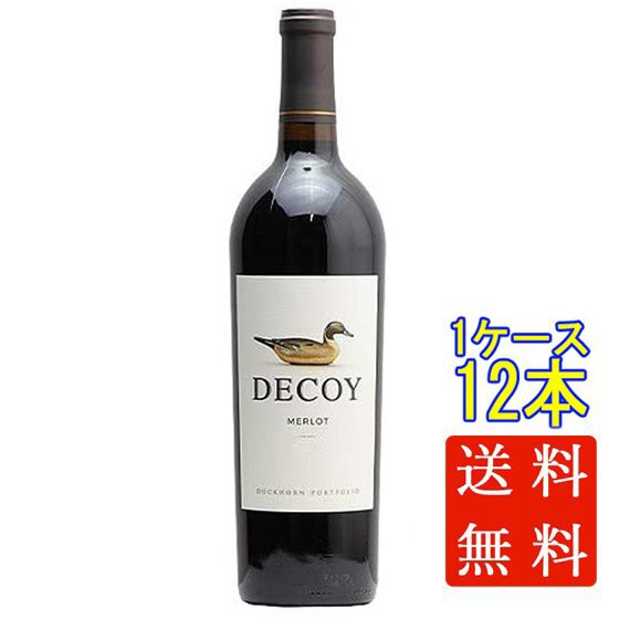 デコイ メルロー / ダックホーン 赤 750ml 12本 アメリカ合衆国 カリフォルニア ソノマ ケース販売 赤ワイン 父の日 誕生日 お祝い ギフの通販は