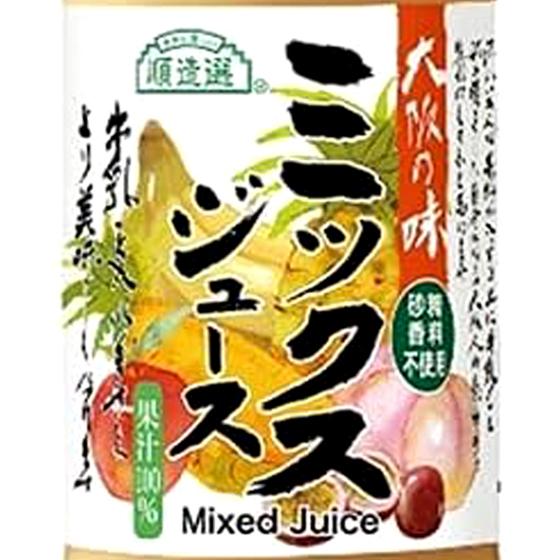 マルカイ 順造選 ミックスジュース 果汁100％ 500ml 12本 国産 ジュース フルーツ 大阪府 マルカイコーポレーション ケース販売 父の日 誕生日 お祝い ギフト レビューキャンペーン_2
