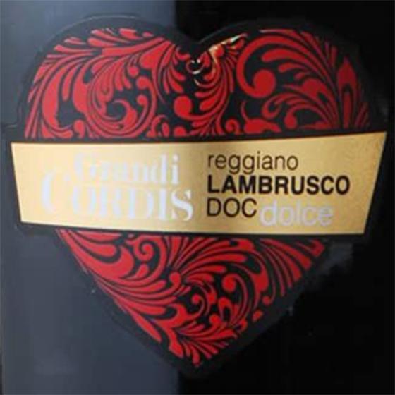 グランディ・コルディス ランブルスコ ドルチェ / チェヴィコ 赤 発泡 甘口 750ml 12本 イタリア エミリア・ロマーニャ ケース販売 スパークリングワイン 母の日 誕生日 お祝い ギフト レビューキャンペーン