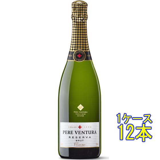 カヴァ・プリメール ブリュット・レセルバ / ペレ・ベントゥーラ 白 発泡 750ml 12本 スペイン カタルーニャ スパークリングワイン カバ ケース販売 父の日 誕生日 お祝い ギフト レビューキャンペーン