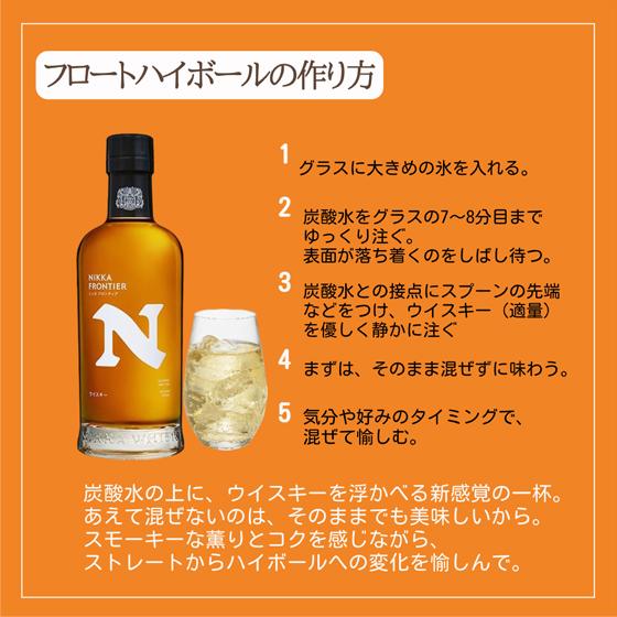 響2024、ニッカフロンティア　ウイスキーセット お中元 2025 ギフト おうちでハイボールセット （ニッカ