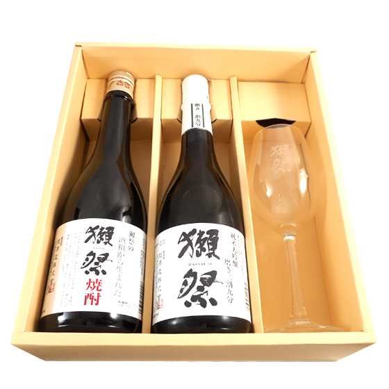 お歳暮 ギフト 送料無料 獺祭 焼酎 720ml ＆ 純米大吟醸39 720ml ＆星