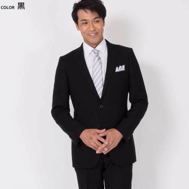 礼服 フォーマルスーツ メンズ シングル スタイリッシュスリム ブラックフォーマル  5000【送料無料】 礼服 フォーマルスーツ メンズ シングル スタイリッシュスリム