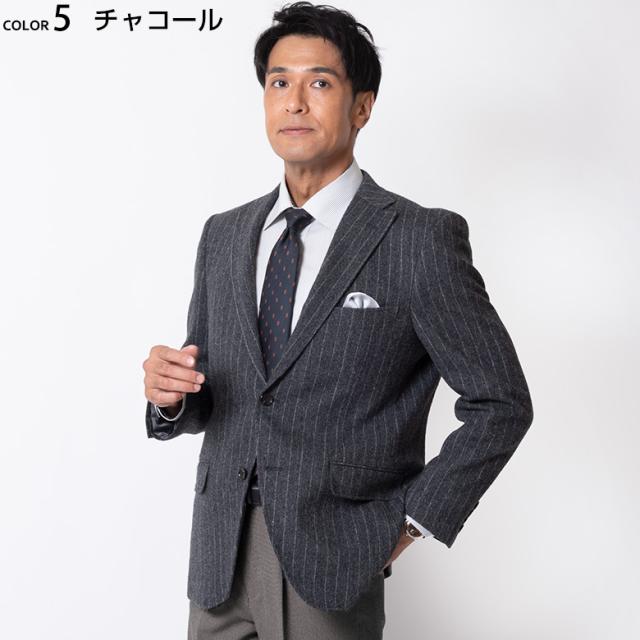 ジャケット メンズ 秋冬 テーラードジャケット ウールブレンド ウール