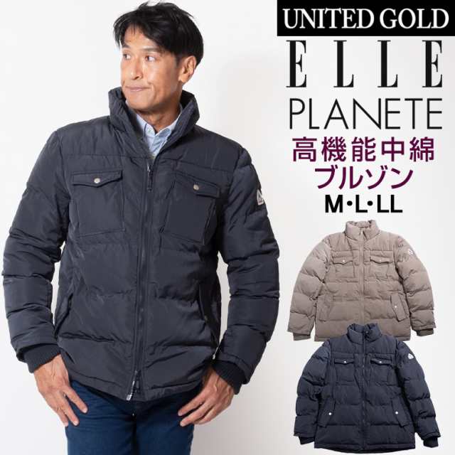 アウター メンズ 中綿アウター カジュアルアウター 中綿ブルゾン ELLE PLANETE エル 秋冬の通販はau PAY マーケット  UNITED GOLD au PAY マーケット－通販サイト
